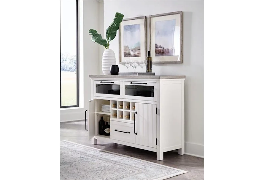 Cora Dining Room Server by Riverside Furniture at Esprit Decor Home Furnishings